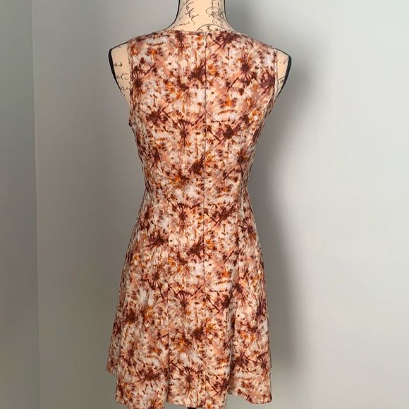 Forever 21| brown and cream dress | size Xs - Picture 5 of 5